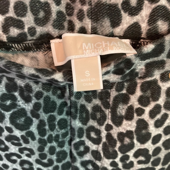 LAST DAY! Michael Kors Leopard Print Leggings - Picture 2 of 6